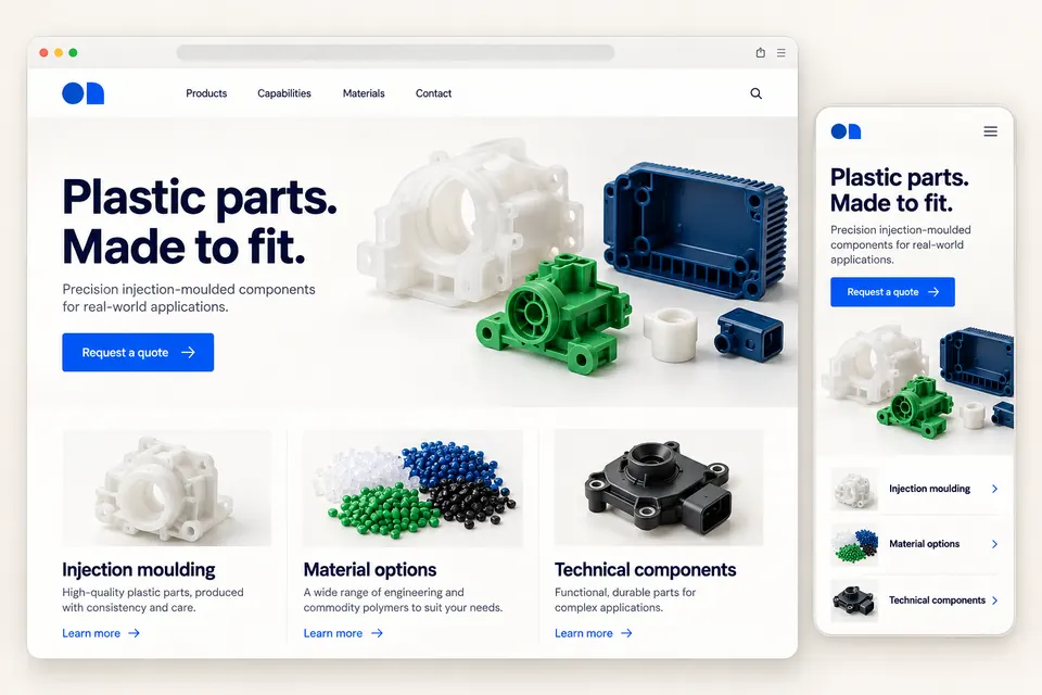 Websites voor kunststofproducenten